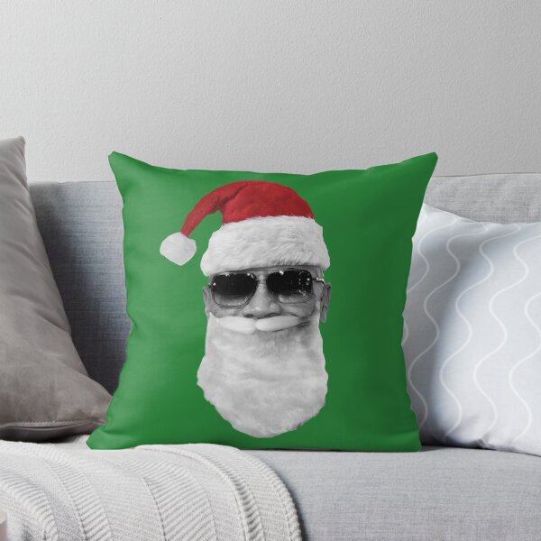 Item preview, Dwayne The Rock Santa Claus Johnson - on Green designed and sold by boltjesdesign.
