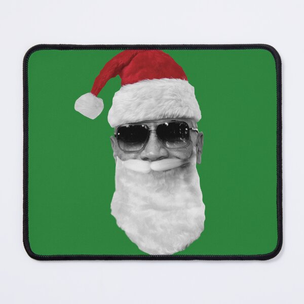 Item preview, Dwayne The Rock Santa Claus Johnson - on Green designed and sold by boltjesdesign.
