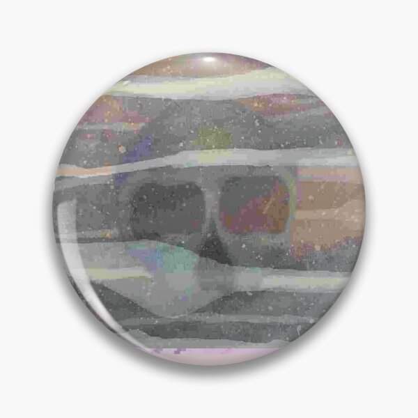Item preview, Trippy Glitched Alien Space Skull designed and sold by Bennett Swanson.