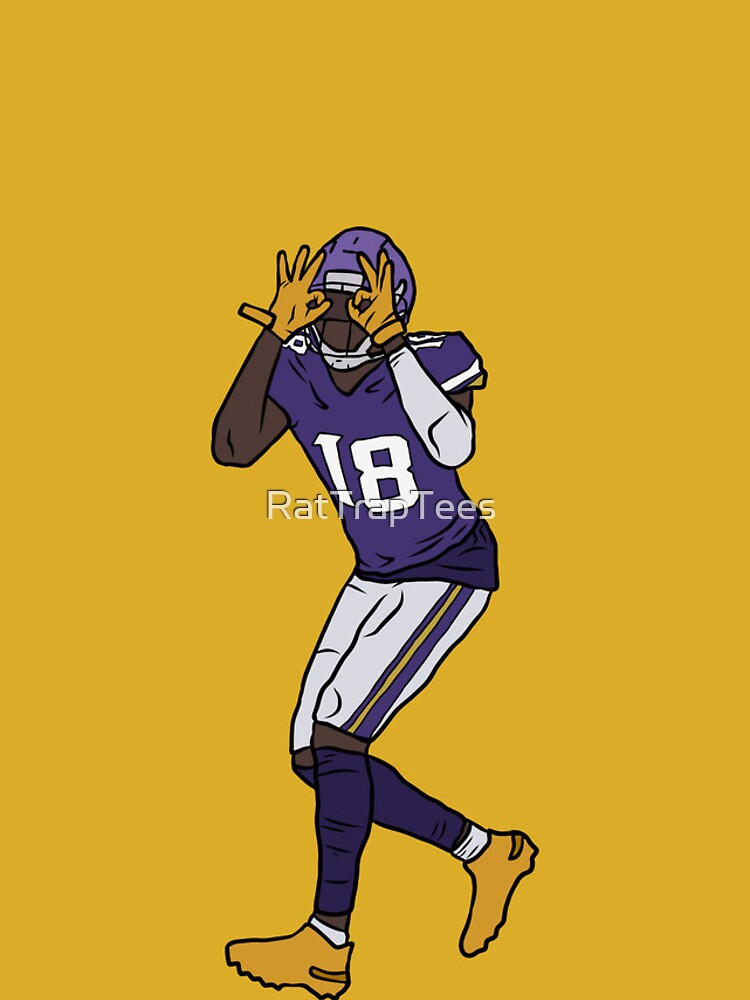 Justin Jefferson Celebration Essential T-Shirt for Sale by RatTrapTees