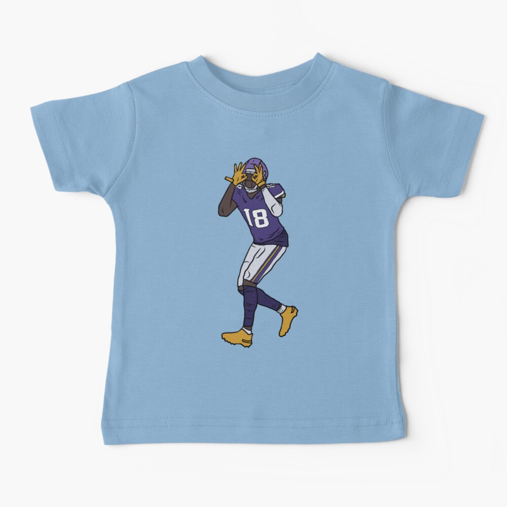 Justin Jefferson Baby Clothes, Minnesota Football Kids Baby Onesie