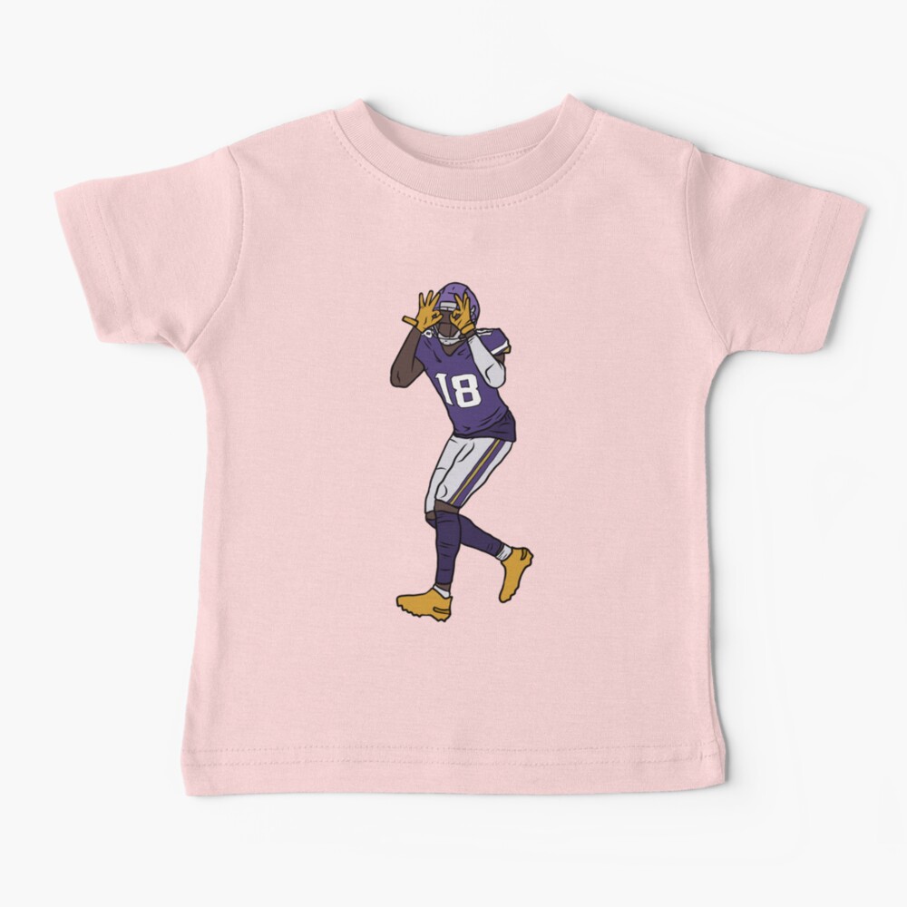 Justin Jefferson Baby Clothes, Minnesota Football Kids Baby Onesie