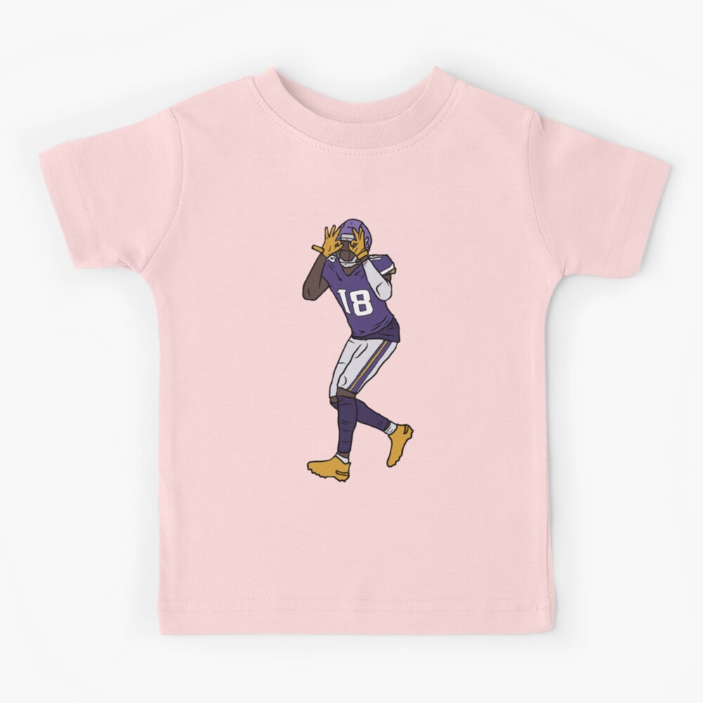 : Kid's T-Shirt Justin Jefferson Mirror Goat Minnesota