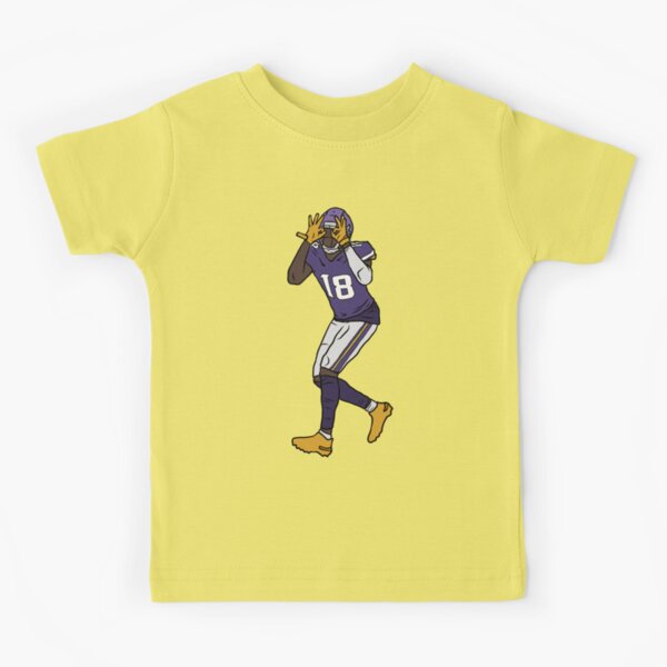 : Kid's T-Shirt Justin Jefferson Looking Back Celebration  Minnesota Youth Sizes (as1, Alpha, x_s, Regular, Black): Clothing, Shoes &  Jewelry