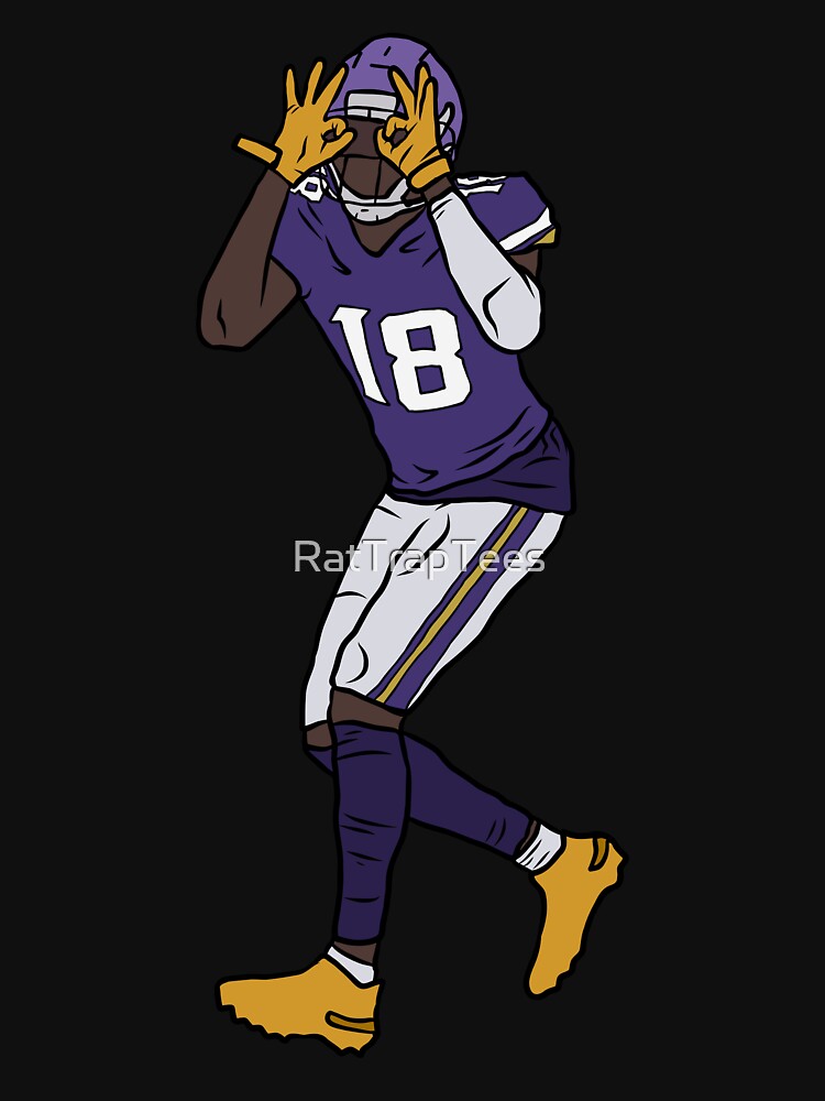 Justin Jefferson Celebration Essential T-Shirt for Sale by RatTrapTees