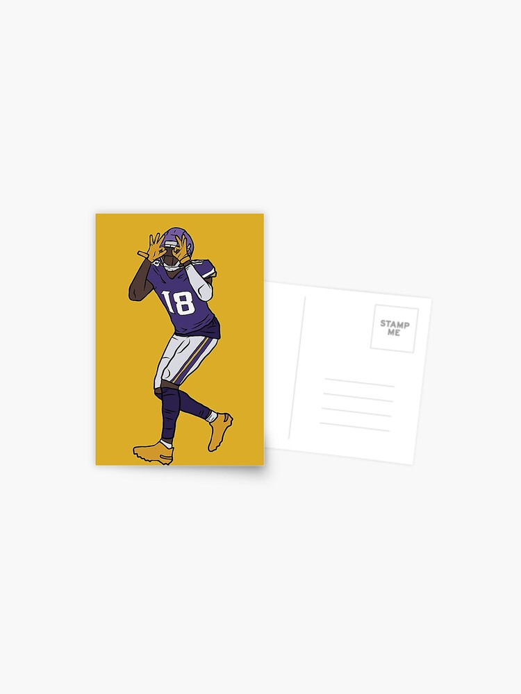 Justin Jefferson Catch Poster for Sale by RatTrapTees