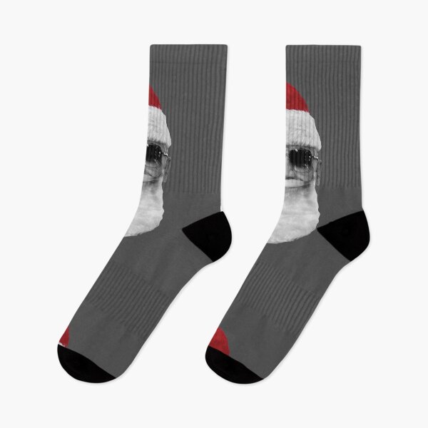 Item preview, Dwayne The Rock Santa Claus Johnson - on Grey designed and sold by boltjesdesign.