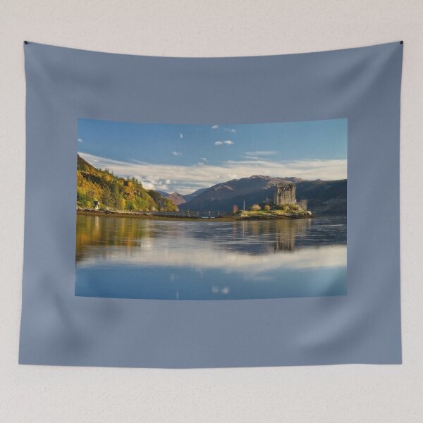 Item preview, Eilean Donan Castle and Loch Duich from Dornie. Scotland. designed and sold by PhotosEcosse.