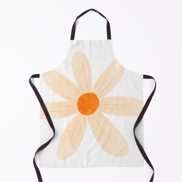 Artikelvorschau, Orange Blumen-Aufkleber entworfen und verkauft von trumanstore.