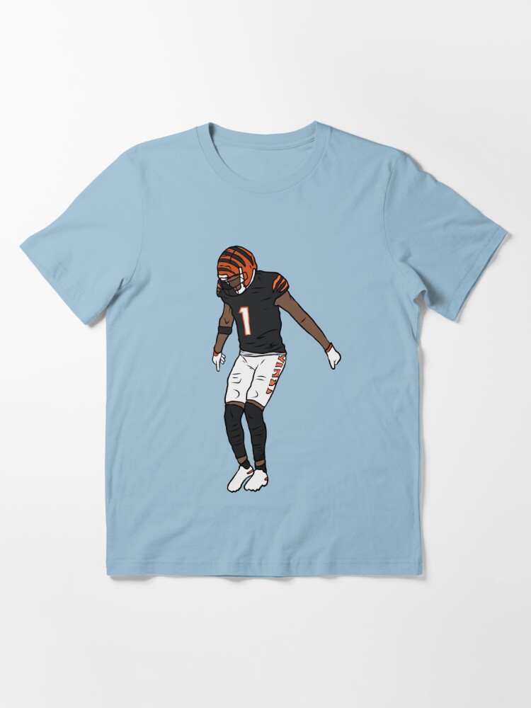 Ja'Marr Chase Celebration Kids T-Shirt for Sale by RatTrapTees