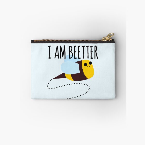 Item preview, I Am Better Bee : Funny Bee Pun Quote (Beetter) designed and sold by EnzoVectorism.