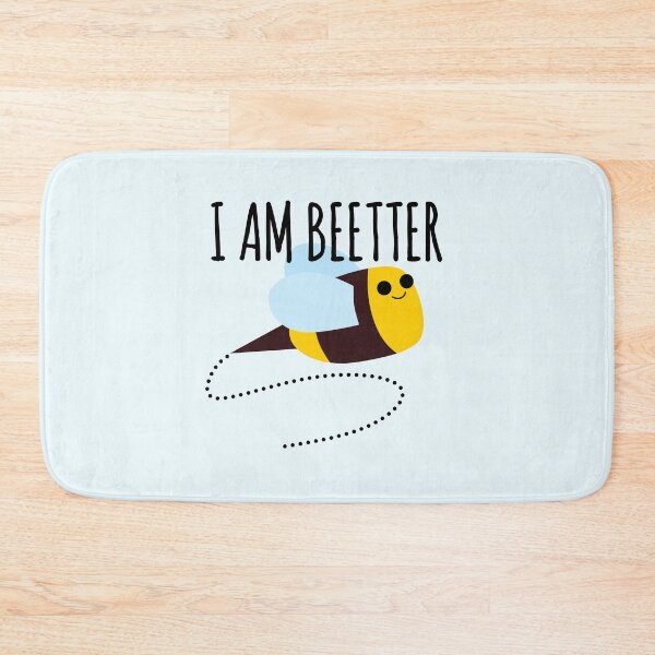 Item preview, I Am Better Bee : Funny Bee Pun Quote (Beetter) designed and sold by EnzoVectorism.