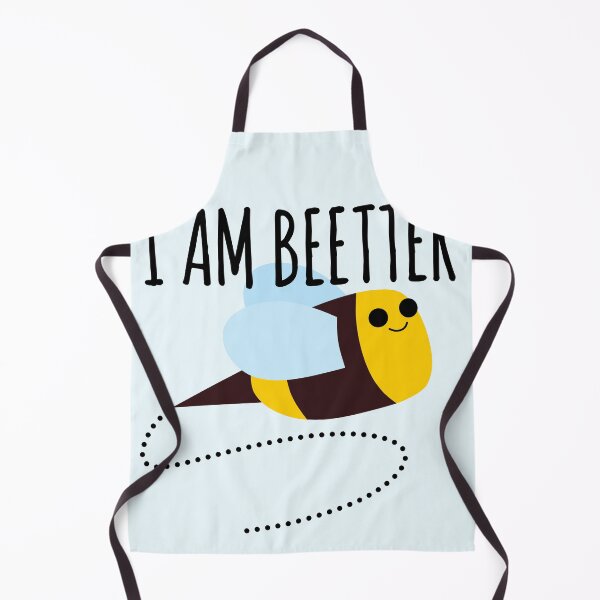 Item preview, I Am Better Bee : Funny Bee Pun Quote (Beetter) designed and sold by EnzoVectorism.