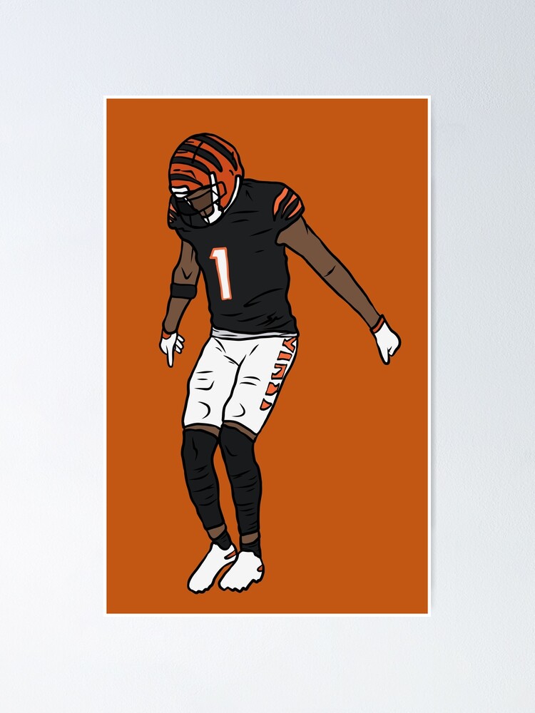 Ja'marr Chase Griddy - Jamarr Chase Cincinnati Bengals - Pin