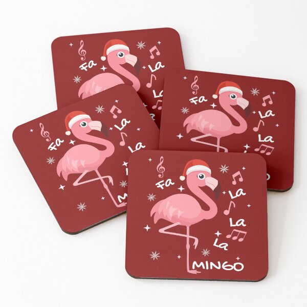 Item preview, Flamingo Christmas designed and sold by champagnemoment.