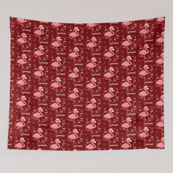 Item preview, Flamingo Christmas designed and sold by champagnemoment.