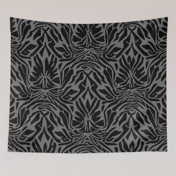 Item preview, Erupt, Geometric Design In Gray, And Black. designed and sold by I-Desire.