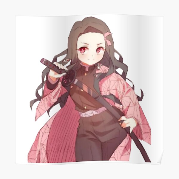 Nezuko Kamado Poster For Sale By Sparkpretty Redbubble 6948