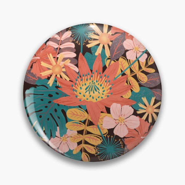 Item preview, Tropical Bouquet Design | Original Floral Pattern | Aesthetic Flowers and Leaves from Hawaii designed and sold by Hey Kayla Lynn x RubleTrillions.
