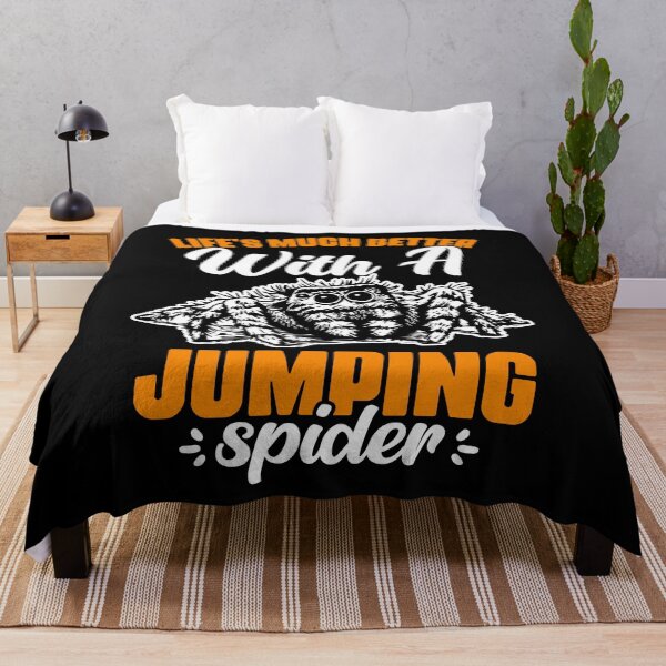 Item preview, Awesome Jumping Spider Arachnid Owner For A Salticidae Lover designed and sold by Nessshirts.