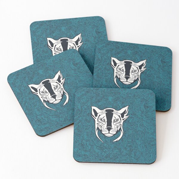 Item preview, Jaguar logo, geometric, vector, symmetrical, minimalism designed and sold by DrawItOnce.