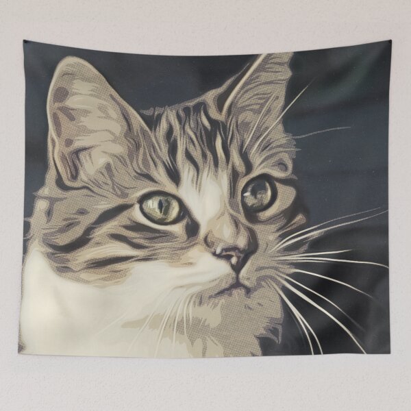 Item preview, Cat vector art designed and sold by Dagrell.