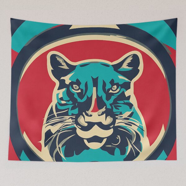 Artikelvorschau, Jaguar logo, geometric, vector, symmetrical, minimalism entworfen und verkauft von DrawItOnce.