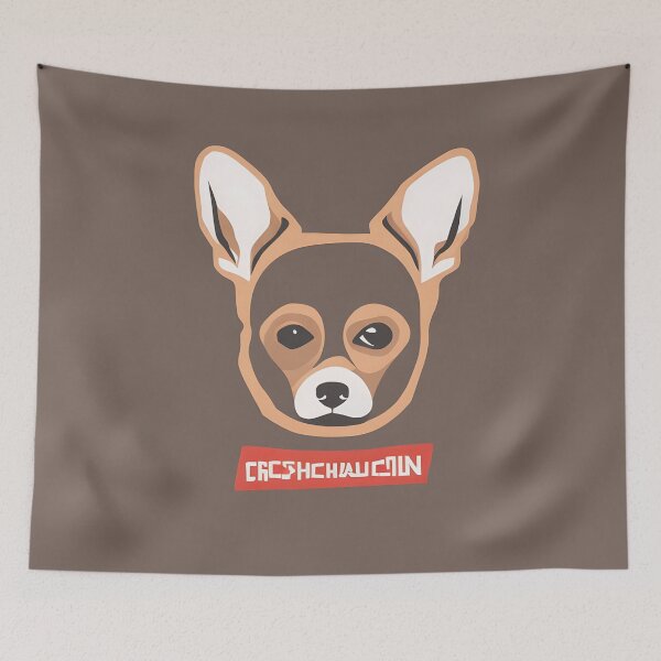 Artikelvorschau, Chihuahua logo, geometric, vector, symmetrical, minimalism entworfen und verkauft von DrawItOnce.