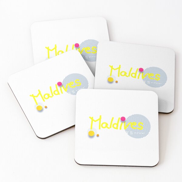 Item preview, Maldives holidays typography design concept designed and sold by Chitrogiri.