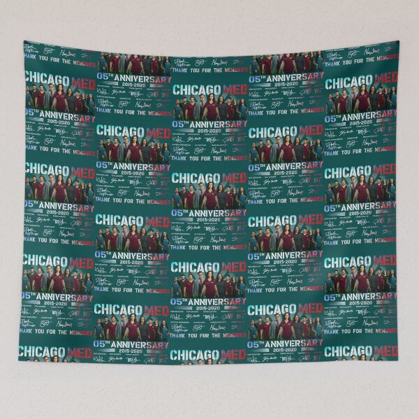 Item preview, Chicago Med 05Th Anniversary 2015-2020 Thank You    designed and sold by adiensanchess1.