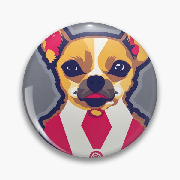 Item preview, Chihuahua logo, geometric, vector, symmetrical, minimalism designed and sold by DrawItOnce.
