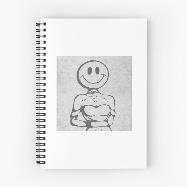 Item preview, Smiley Face Girl Greyscale designed and sold by Bennett Swanson.