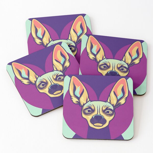 Artikelvorschau, Chihuahua logo, geometric, vector, symmetrical, minimalism entworfen und verkauft von DrawItOnce.