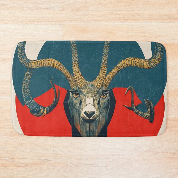 Artikelvorschau, Ibex logo, geometric, vector, symmetrical, minimalism entworfen und verkauft von DrawItOnce.