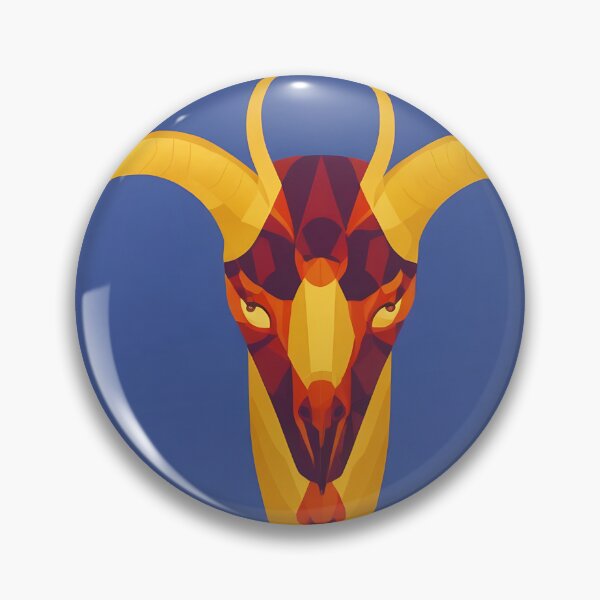 Item preview, Ibex logo, geometric, vector, symmetrical, minimalism designed and sold by DrawItOnce.
