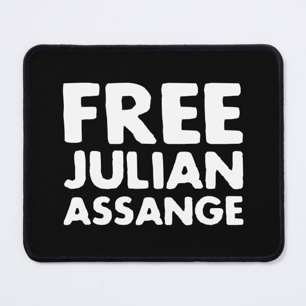 Item preview, Free Julian Assange designed and sold by OldDannyBrown.