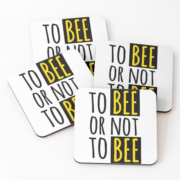 Item preview, To Bee or Not To Bee : Funny Bee Quote designed and sold by EnzoVectorism.