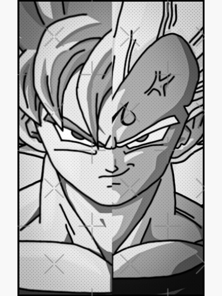 Line art Goku Drawing Dragon Ball Super Saiyan, goku, white, face