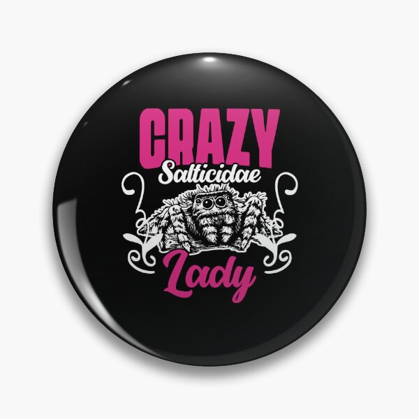 Item preview, Funny Jumping Spider Collector For A Crazy Salticidae Lady  designed and sold by Nessshirts.