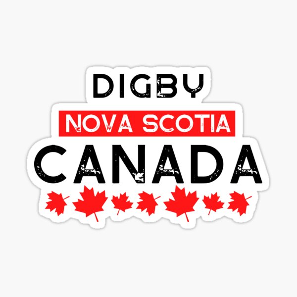 Item preview, Digby Nova Scotia Canada designed and sold by CraftwithNadia.