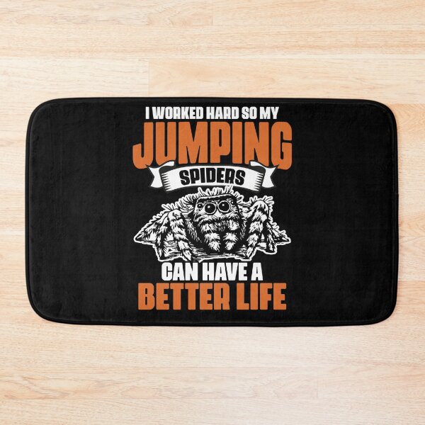 Item preview, I Work Hard Funny Jumping Spider Collector A Salticidae Fan designed and sold by Nessshirts.