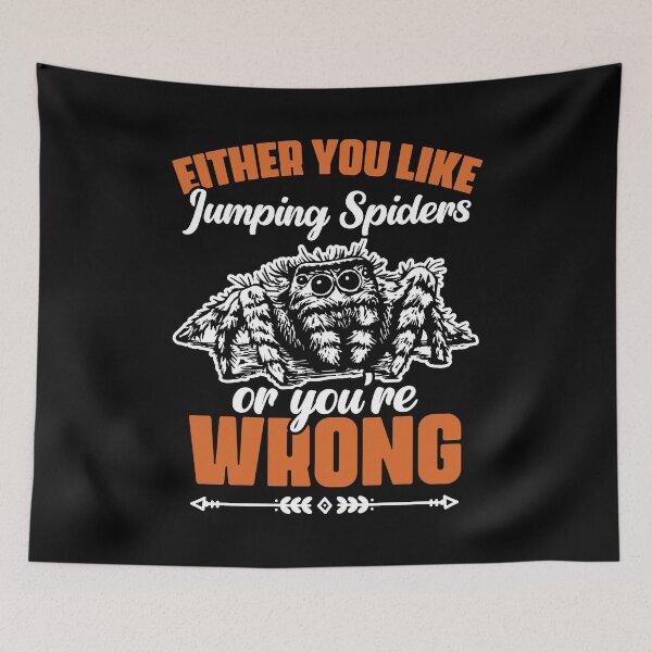 Item preview, Either You Like Funny Jumping Spider Owner A Salticidae Fan designed and sold by Nessshirts.