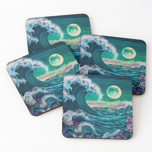 Item preview, Moonlit Crashing Waves Collection designed and sold by Orianah.