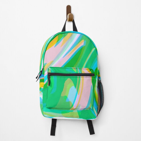 Item preview, Green, Turquoise, Pink, Blue and White Marble Pattern Design designed and sold by theprintedclub.