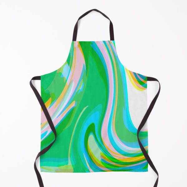 Item preview, Green, Turquoise, Pink, Blue and White Marble Pattern Design designed and sold by theprintedclub.