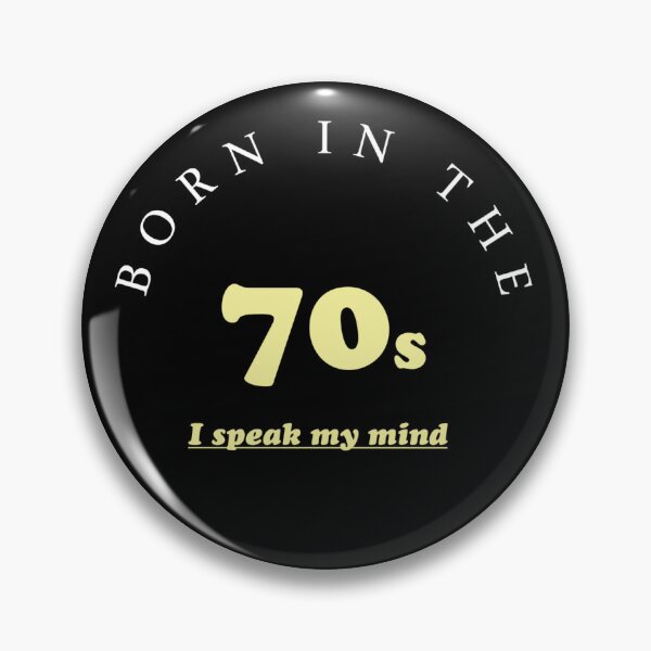 Item preview, Born in the 70s designed and sold by NKSDESIGNSHOP.