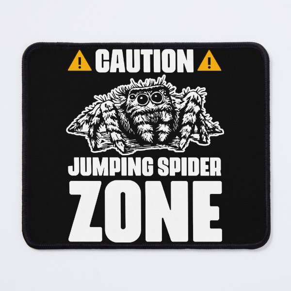 Item preview, Caution Funny Jumping Spider Zone For A Salticidae Collector designed and sold by Nessshirts.