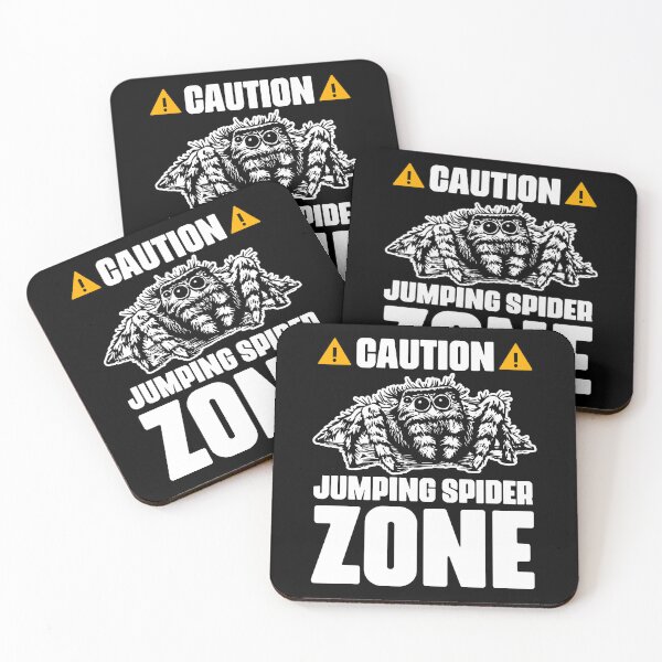 Item preview, Caution Funny Jumping Spider Zone For A Salticidae Collector designed and sold by Nessshirts.