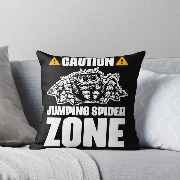 Item preview, Caution Funny Jumping Spider Zone For A Salticidae Collector designed and sold by Nessshirts.