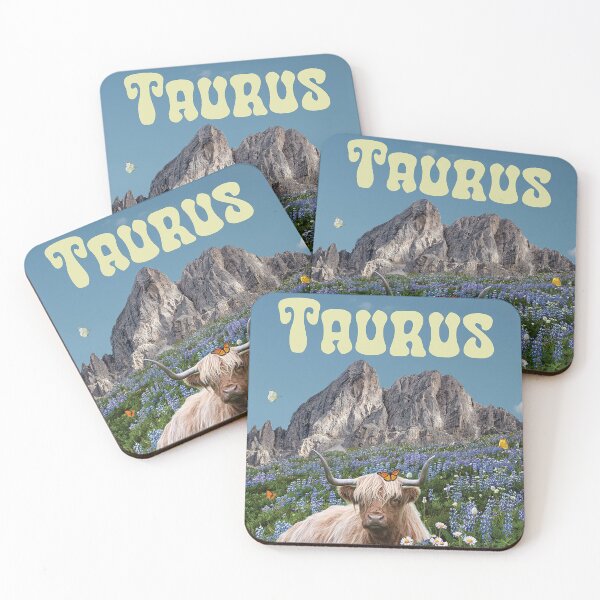 Item preview, Whimsical Taurus Astrology Collage designed and sold by Carissa Wang.